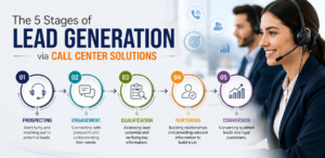 The 5 Stages of Lead Generation via Call Center Solutions